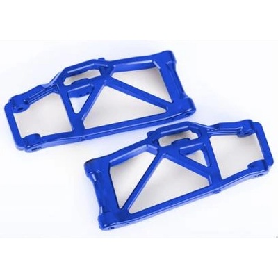 Traxxas долно синьо рамо на шасито (2)