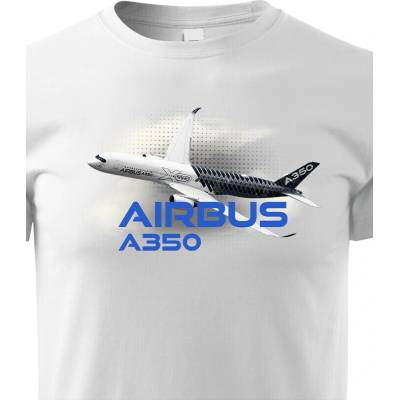 Dětské tričko Airbus A350 BíláCanvas Dětské tričko Bezvatriko.cz 3225