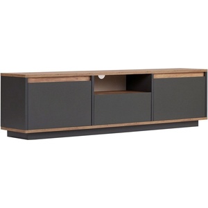 ASIR GROUP Антрацитна маса за телевизор 160x42x30 cm Sentinel - Kalune Design (241NRD1352)