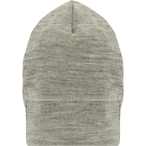Engel Зимна шапка (beanie) Engel Baby Hat, Wool/Silk Beanie - Hellgrau Melange - размер 86/92 (EU) (204-4078-0114)