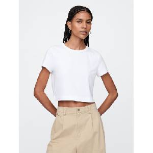 GAP Тениска GAP GAP | Byal | ЖЕНИ | XL - zoot - 47,64 лв