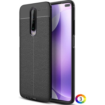 Xiaomi Redmi K30 5G / Redmi K30 Удароустойчив Litchi Skin Калъф и Протектор