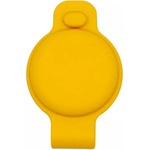 JC Силиконов държач за каишки за домашни любимци за Apple AirTag - JC AirTag Pet Collar Back Clip (жълт)
