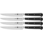 ZWILLING Ножове за пържоли Zwilling 12 см черни 4 бр (39029-000-0)