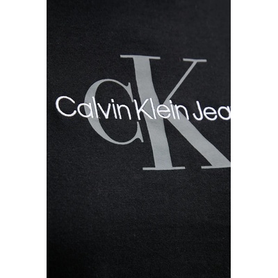 Calvin Klein Jeans Памучна тениска Calvin Klein Jeans в черно LV047B863G (LV047B863G)