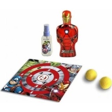 Marvel Avengers Iron Man EDT 90 ml + 2v1 pena do kúpeľa / šampón 350 ml + terč na suchý zips