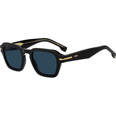 HUGO BOSS Слънчеви очила Boss Men's Round Sunglasses - Black