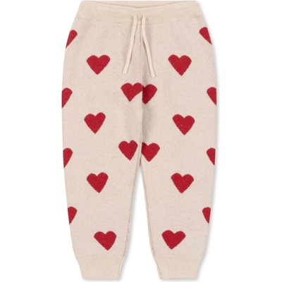 Merino nohavice Buttercream Heart Konges Sløjd