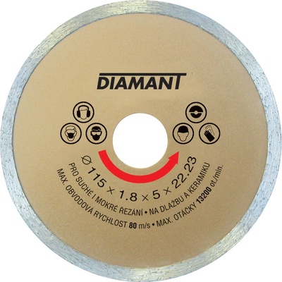 Diamant Levior Kotouč diamantový 110 x 1.7 x 22.2mm 21010
