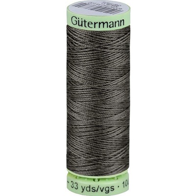 Polyesterové nitě Gütermann Jeans návin 30 m Varianta: 701 šedá tmavá, Balení: 1 ks