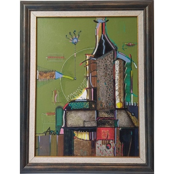 Image 1 of Абстрактна картина " Кулата на вдъхновението"