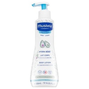 Mustela Hydra Bébé Body Lotion мляко за тяло за деца 300 ml Лосион за тяло