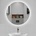 Lidiya Mirror Огледало за баня LED осветление LM Serene Glimmer 450×450мм