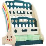 Feelkids Детска етажерка за книги и играчки Feelkids - Зелена (FQ-SN-HL006-GN)