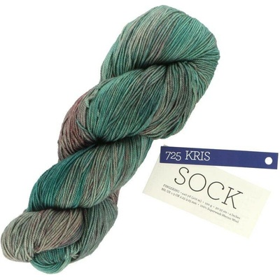Malabrigo Sock Kris 725 petrolejově kaštanová