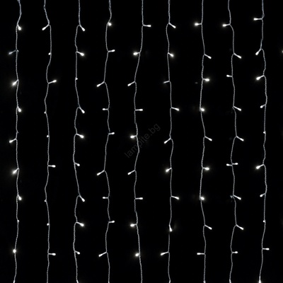 Aigostar - LED външна коледна гирлянда 234xLED/3, 6W/230V 1, 2x1, 8m IP44 студено бяло (AI2141)