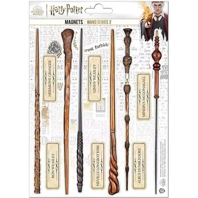 Cinereplicas Sada magnetek Harry Potter Kouzelnické hůlky 2 12 ks