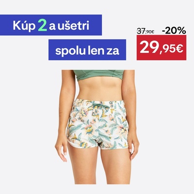 Olaian dámske plavkové šortky Tiny Belly biele