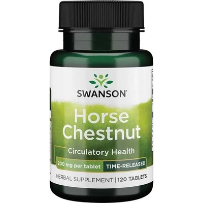 Swanson Horse Chestnut, 200 mg, 120 таблетки, Swanson (SWH041)