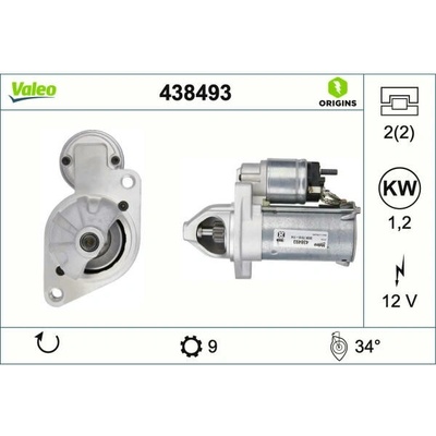 Startér VALEO 438493