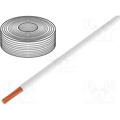 Donau Elektronik 175-015 Vodič LiY-Toy lanko Cu 0,75mm2 PVC bílá 300V 10m