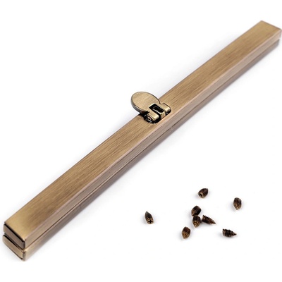 Prima-obchod Rámeček na výrobu kabelky 19 cm vkládací staromosaz 1ks
