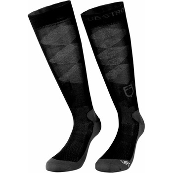 Equestro Jazdecké podkolienky Progressive modrá bordová