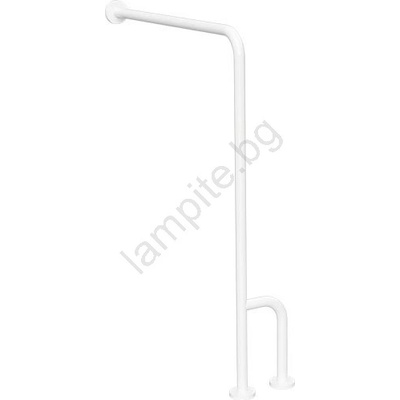 Bemeta Опорна дръжка 23x86, 6 cm бяла (BD0179)