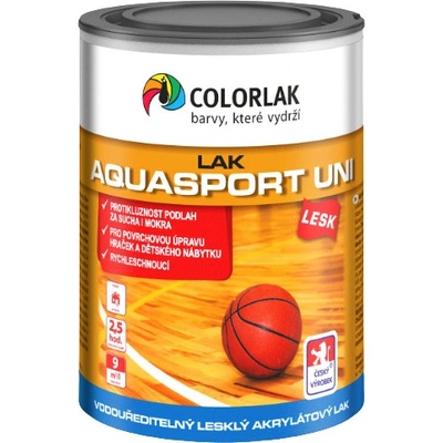 Colorlak Aquasport Uni 0,6 L lesklý