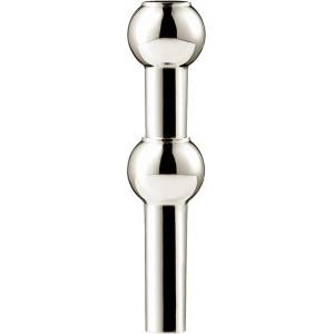 STOFF Nagel Z terazza ваза в блестящо сребрист цвят (височина 10 cm) Nagel - STOFF Nagel (9054)