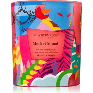 Vila Hermanos 70ths Year Musk & Monoi ароматна свещ 200 гр
