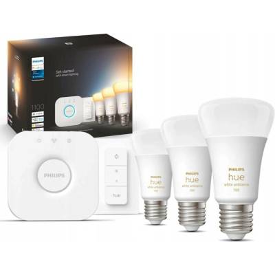 Philips Hue White Ambiance 8W 1100 E27 Promo starter kit