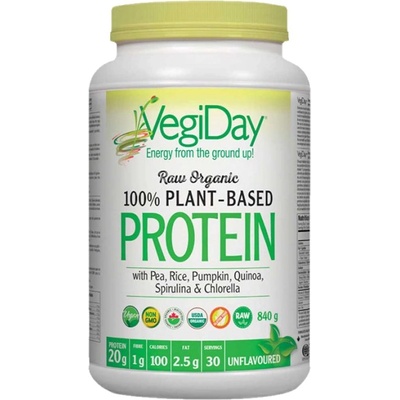 Natural Factors 100% Plant-Based Protein [840 грама] Натурален