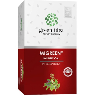 Green idea Билков чай при мигрена 20 филтърни пакетчета | Green Idea (607119 (TEA10) GI)