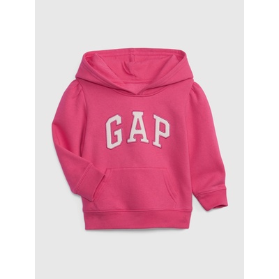 GAP Бебешка флийс блуза с лого GAP GAP | Rozov | Момичешки | 92
