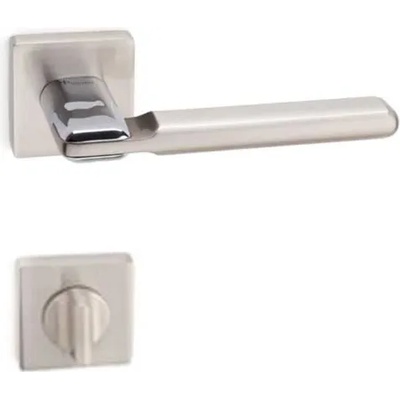 SYSTEM ДРЪЖКА ЗА ВРАТА oniks + РОЗЕТКА wc ha108ro11w6 cr-cr/bn--- (ha108ro11w6 cr-cr/bn)