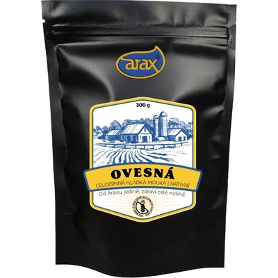 ARAX Ovesná celozrnná bezlepková mouka 300 g