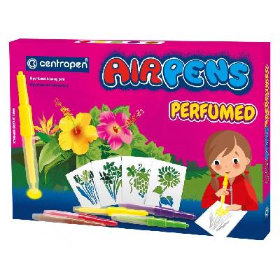 Centropen Foukací fixy na papír Parfumed 5 barev