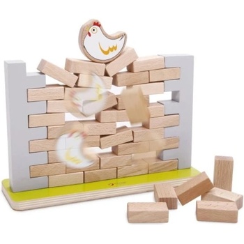 Classic World Дървена играчка - Стена за нареждане