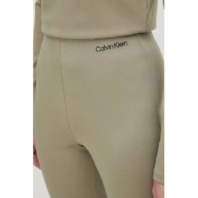 Calvin Klein Jeans Спортен панталон Calvin Klein Jeans в зелено с изчистен дизайн J20J225089 (J20J225089)