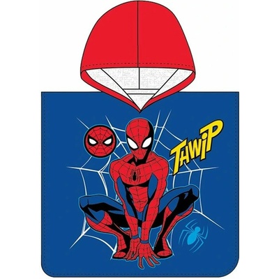 Cooneen pončo Spider motív Twhip 50 × 115