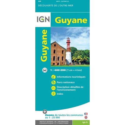 Guyane 1:400 000