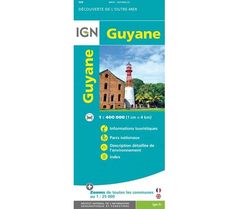 Guyane 1:400 000