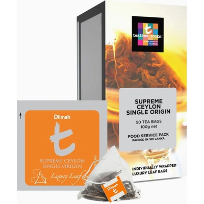Dilmah T series Supreme Ceylon Single Origin 50 x 2 g