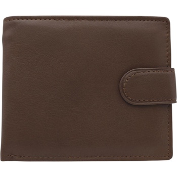 Кафяв мъжки портфейл - Ergonas