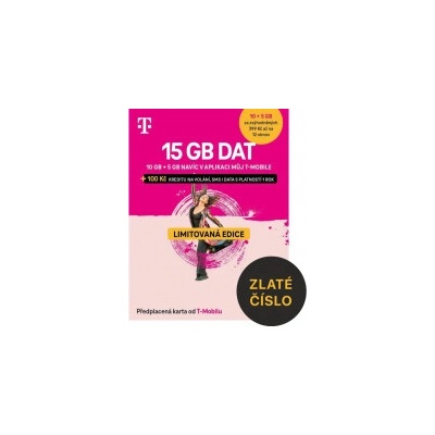 731 115 322 T-Mobile SIM karta, Zlaté číslo