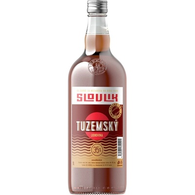 Slovlik Trenčiansky Tuzemský Tmavý 35% 1 l (čistá fľaša)