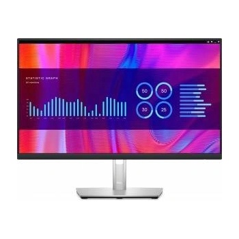 Dell LED-Monitor - 61 cm (24) DELL P Series P2423DE, 60.5 cm (23.8), 2560 x 1440 pixels, Quad HD, LCD, 5 ms, Black, Silver