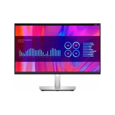 Dell LED-Monitor - 61 cm (24) DELL P Series P2423DE, 60.5 cm (23.8), 2560 x 1440 pixels, Quad HD, LCD, 5 ms, Black, Silver
