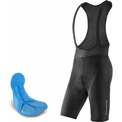 Rockbros na kolo RK2002XL krátké s ramenními popruhy a vložkou černá